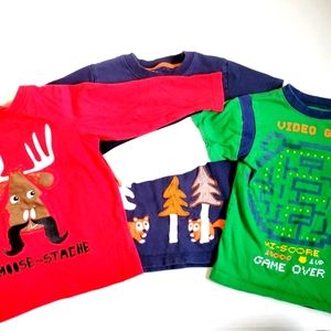 Long Sleeve Shirts Size 3T 3 Pieces